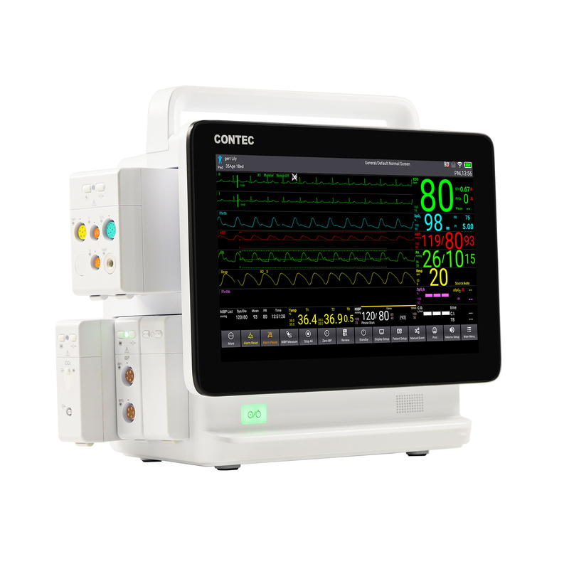 Plug In Multi Parameter Patient Monitor ICU 15.6 Inch Vital Signs Monitor
