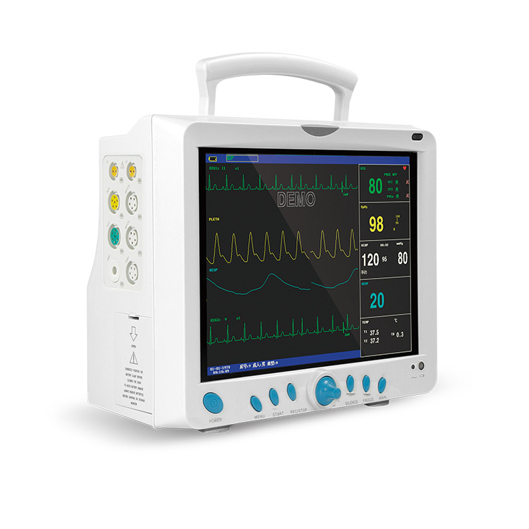 12.1'' TFT Color LCD Portable Multiparameter Monitor First Aid Devices