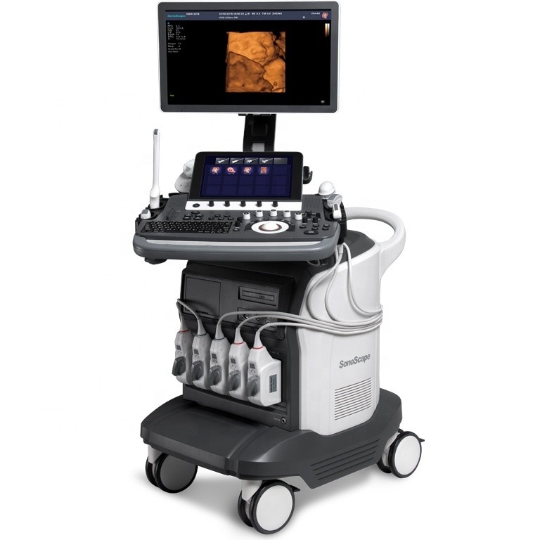 Trolley 4d Color Doppler Ultrasound Ecografo Sonoscape S50 Ultrasound