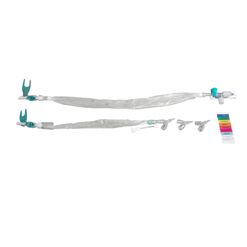 Hospital Sterile Disposable Closed Suction Catheter sputum Suction Catheter Size 10 Size 14 Disposable Suction Catheter