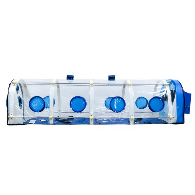 Negative pressure filtration system biological isolation chamber
