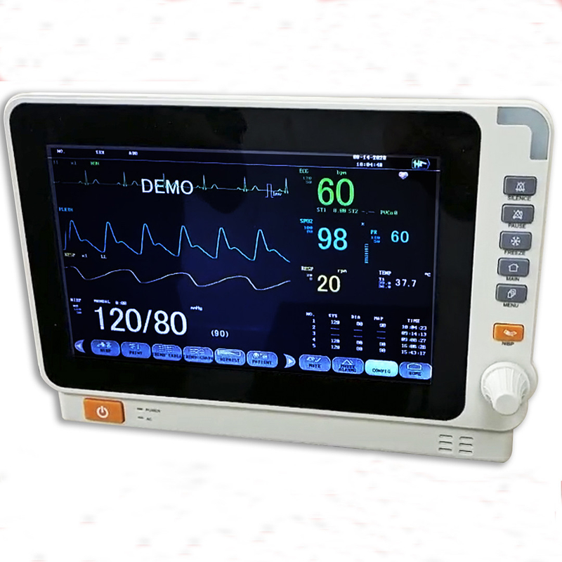 Economy portable 10.4 inch heart rate bedside patient monitor vital monitor for medical use