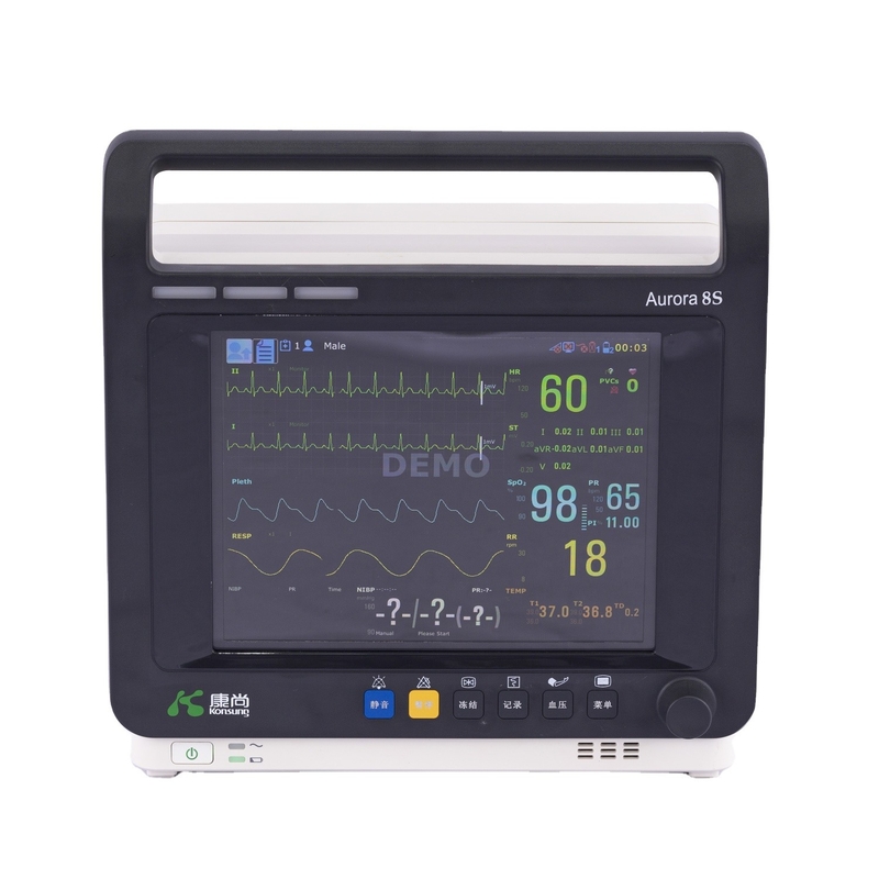 criticare patient monitor Aurora 8S 8.4-inch lightweight semi-modular criticare patient monitor for ambulance
