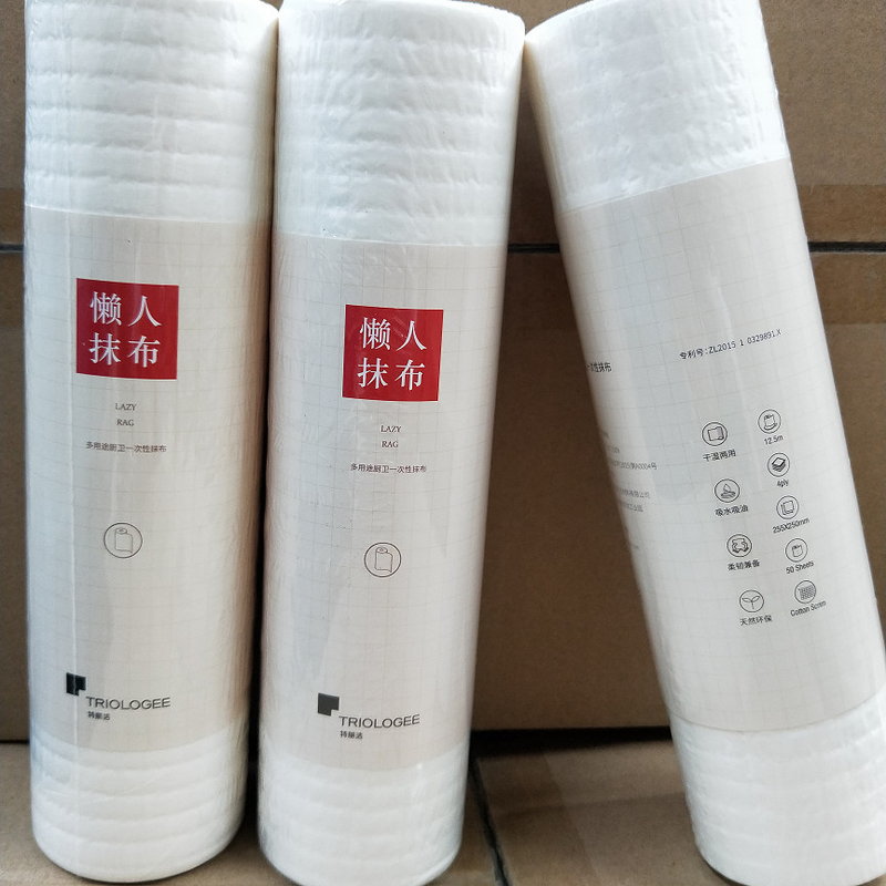 Low Price Oil Cleaning Tissue 3/4 Layer Water Absorbing Kitchen Tissue Paper Towel Roll