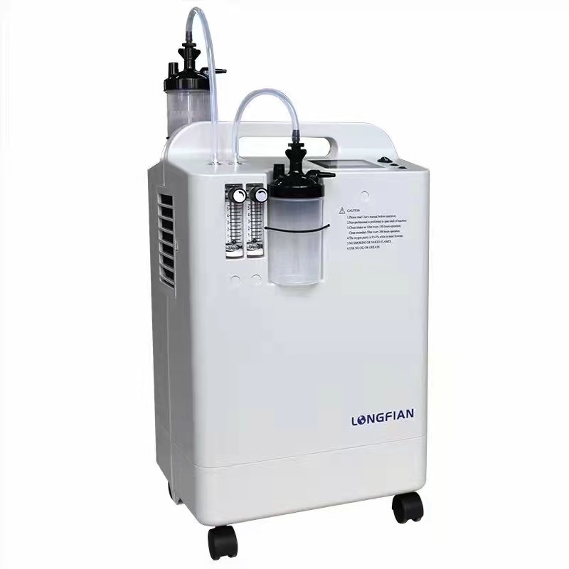 Medical Grade 10L Oxygen Concentrator Dual Flow Hospital Emergency Equipment