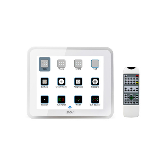 Good Price Desk Support Style Vision Tester with CNT Curve Notice / Excellent Floor Stand Style Vision Tester