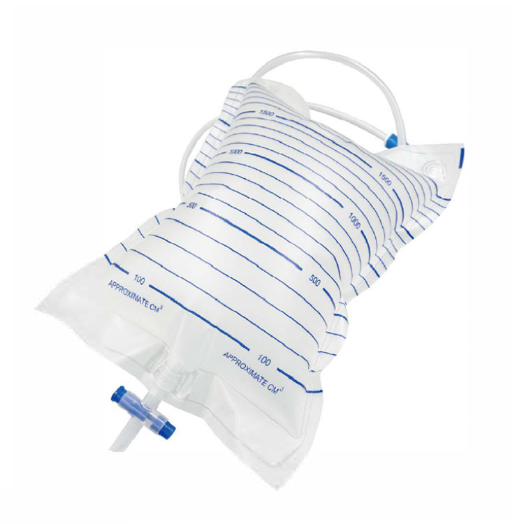 Hospital Bulk Disposable External Medical Emergency Urine Collection Bag For Men And Women