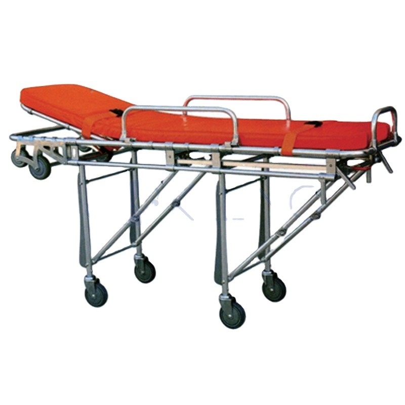 Ambulance transport stretcher high quality ambulance folding chair stretcher for rescue medical stretcher chair