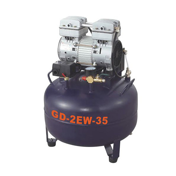 Oil free Dental air compressor GD-2EW-35