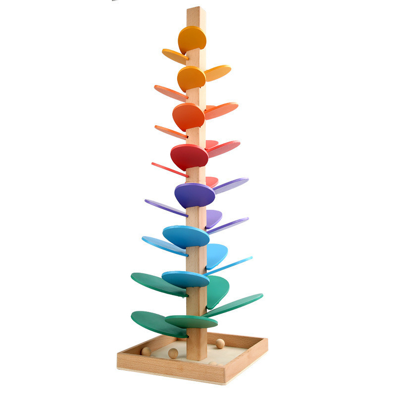 Rainbow Music Tree Early Learning Educational Toys Color Disassembly Ball Tree Game