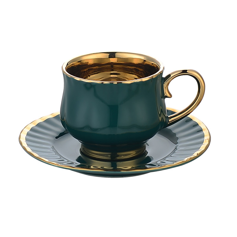 6 Colors Matt Glazed Fashion Coffee Cups 90ml Coffee Set Cups
