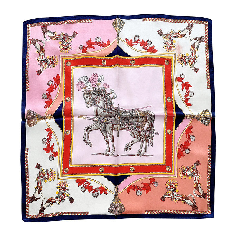 Spring New Silk Thin Women'S Scarf Lightweight Silk Fabric Korean Style