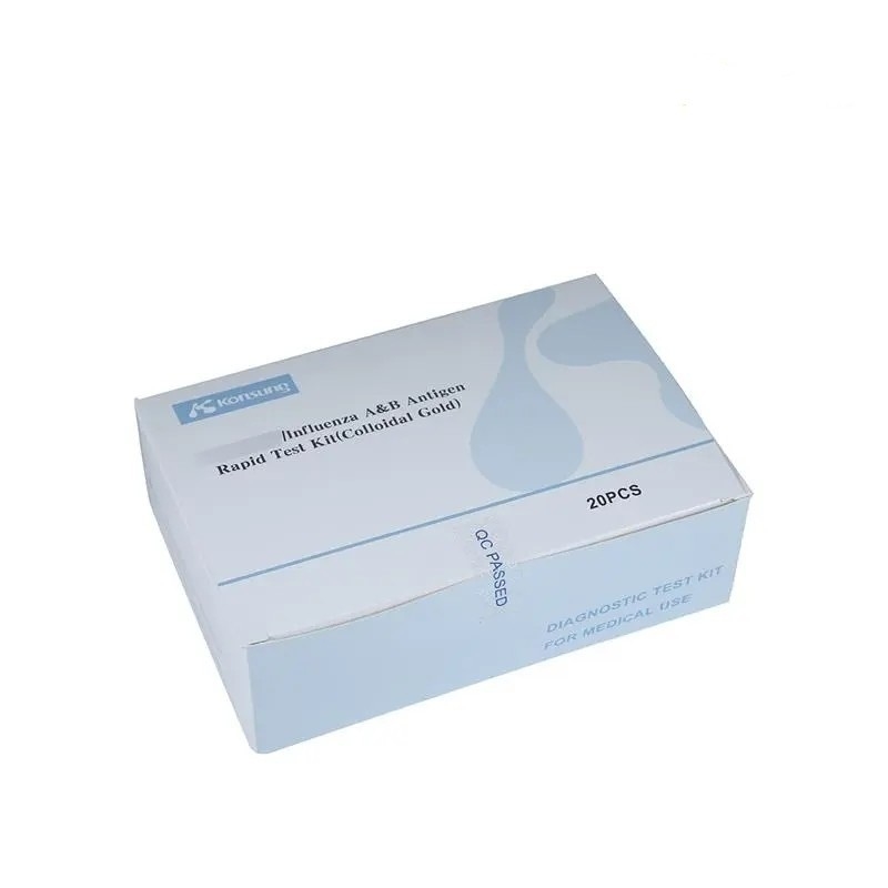 Factory price for the COVID-19 Influenza A B Antigen Rapid Self Test Kit Colloidal Gold